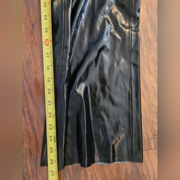 Alice + Olivia Faux Leather Pants Size 12 - Picture 9 of 9